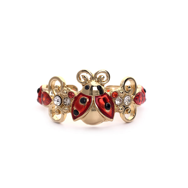 "Luck Be a Ladybug" Bangle